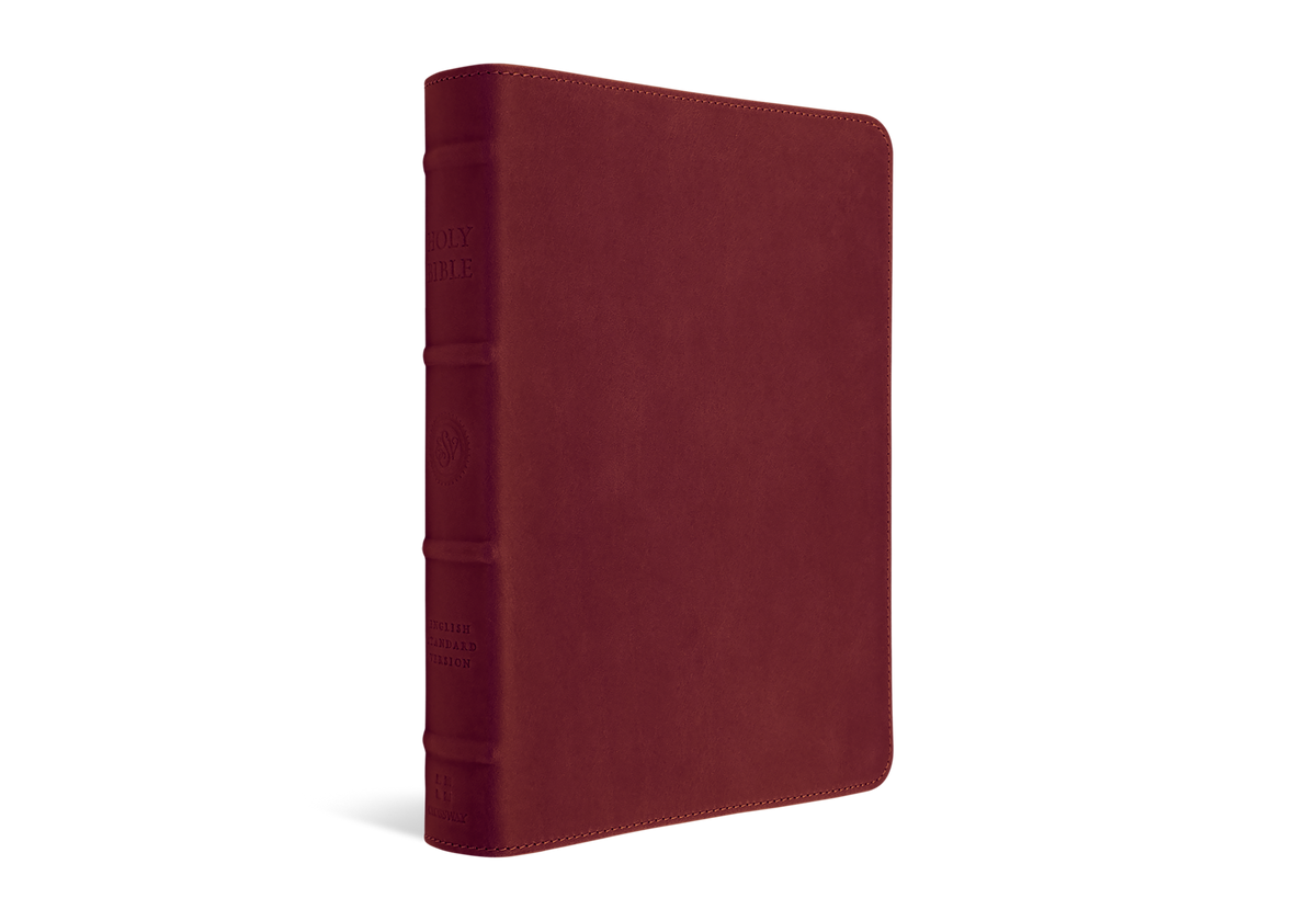 ESV Heirloom Bible Alpha Edition Personal Size, Carmine Red (Black Letter Edition)