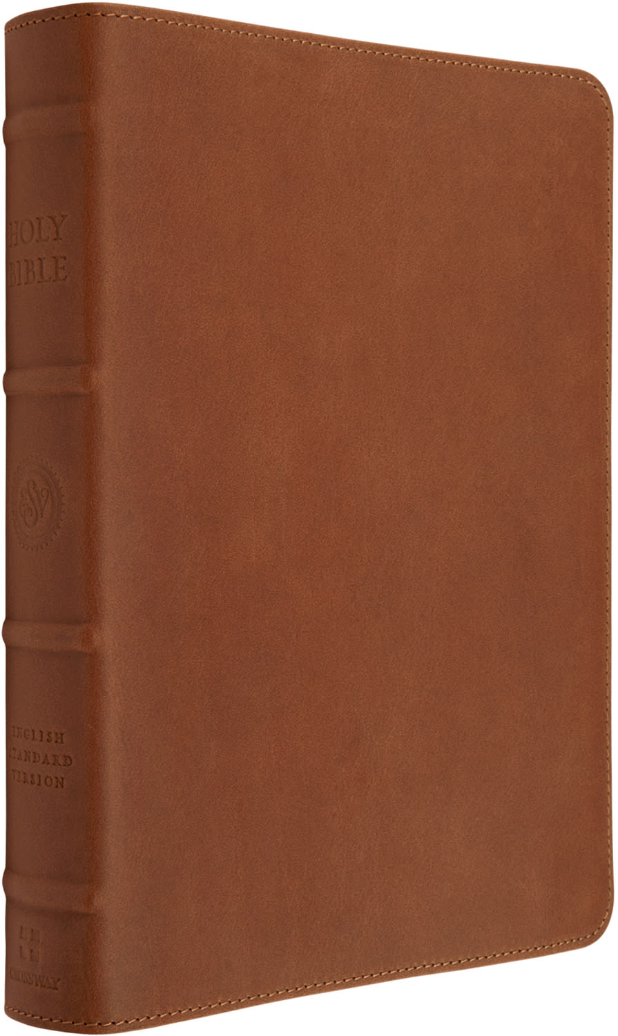 ESV Heirloom Bible Coram Deo Thinline Edition, British Tan (Black Letter Edition)