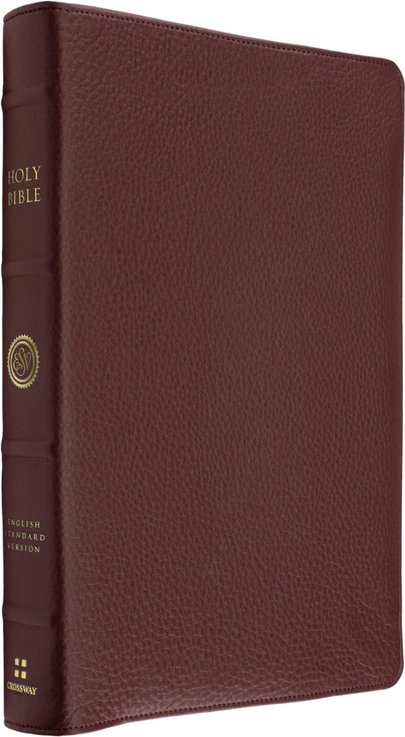 ESV Heirloom Bible Gratia Large Print Thinline Reference Edition Calfskin Grenada (Red Letter Edition)