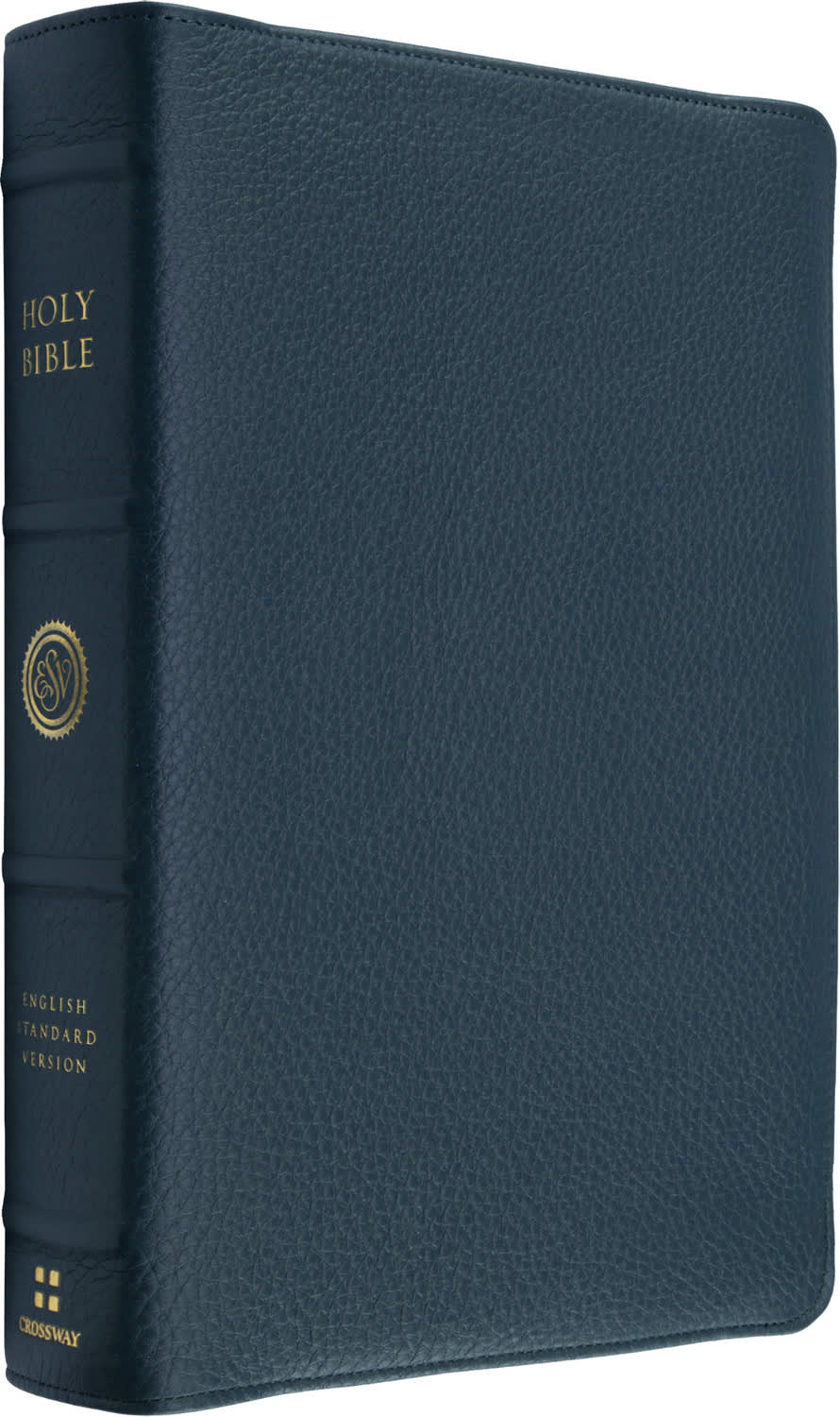 ESV Heirloom Bible Scriptura Sacra Personal Size Reference Edition Calfskin Meridian Blue