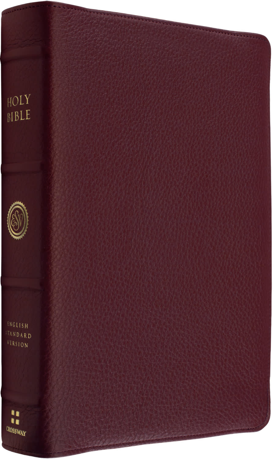 ESV Heirloom Bible Veritas Single Column Edition Bordeaux (Black Letter Edition)