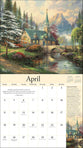 2027 Thomas Kinkade Deluxe Wall Calendar with Print (Collector's Scripture Edition)