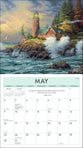 2027 Thomas Kinkade Studios Wall Calendar  (Deluxe with Scripture)