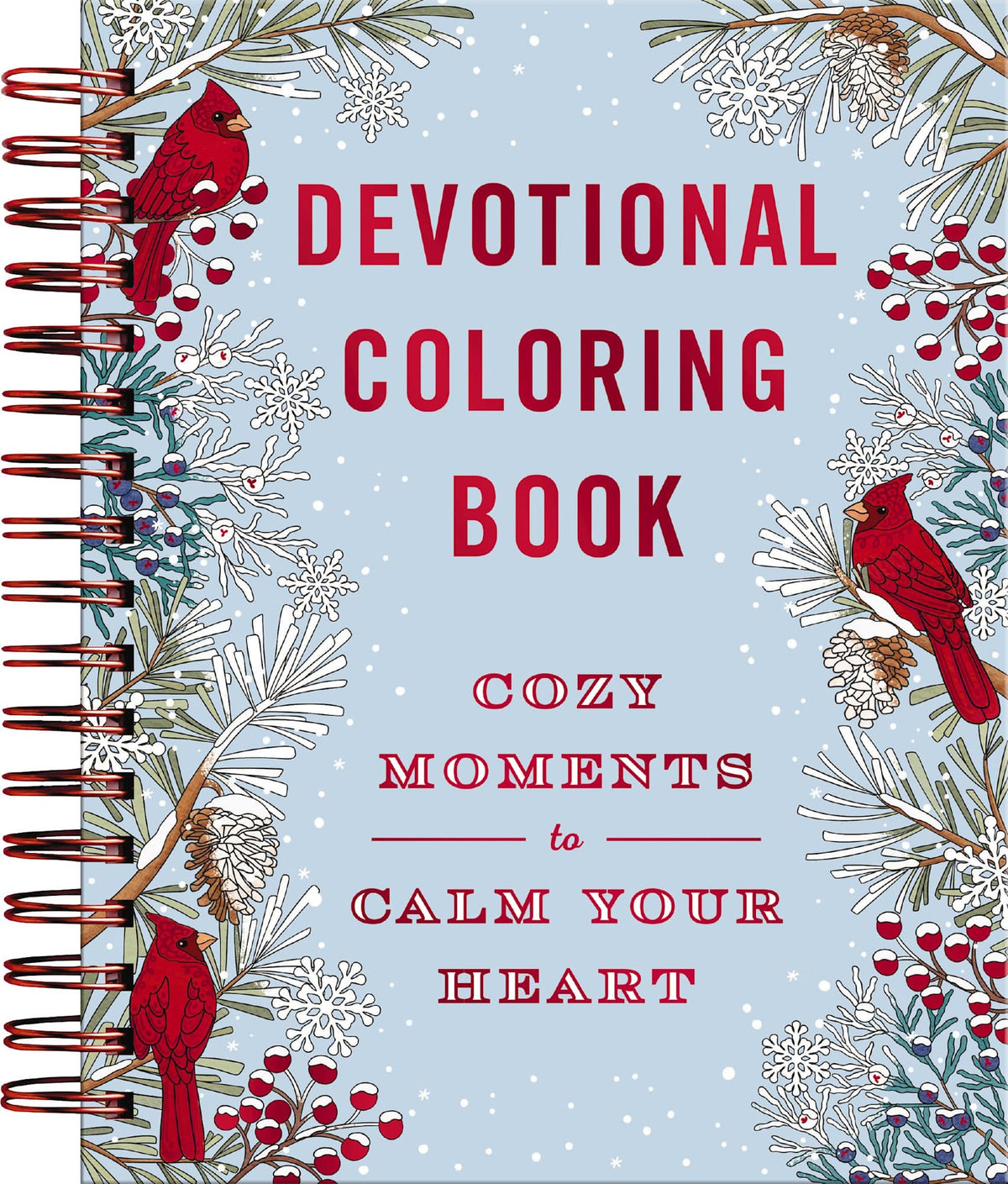 Cozy Moments to Calm Your Heart: Devotional Coloring Book