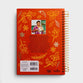 Undated 12-Month Meal Diary/Planner: Every Bite a Blessing, Orange/Gold Foil Leaves (Aarti)