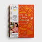 Undated 12-Month Meal Diary/Planner: Every Bite a Blessing, Orange/Gold Foil Leaves (Aarti)