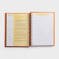 Undated 12-Month Meal Diary/Planner: Every Bite a Blessing, Orange/Gold Foil Leaves (Aarti)
