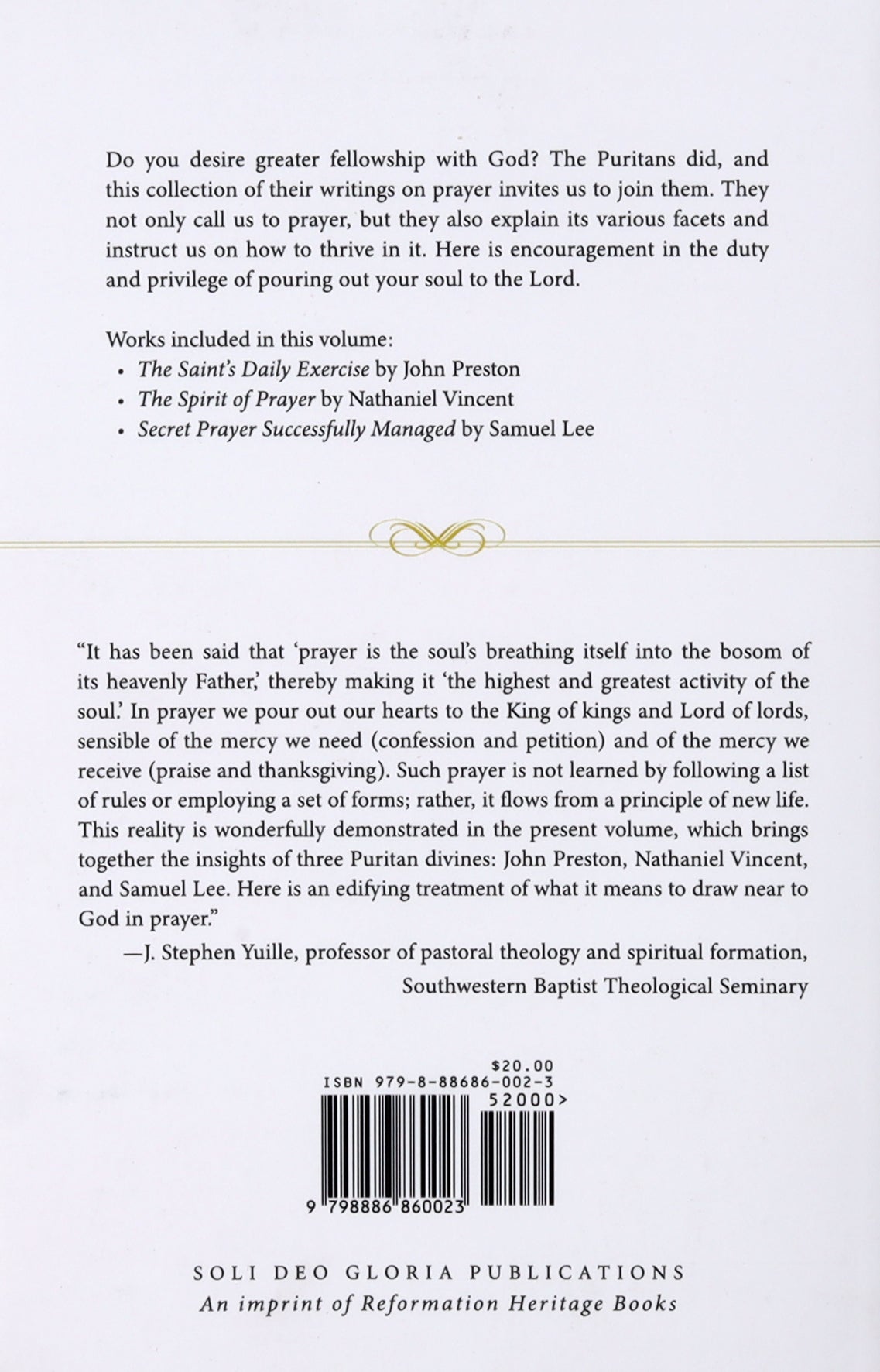 The Puritans on Prayer