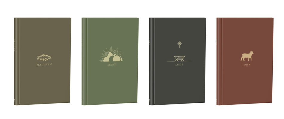 The Gospels (4 Vol. Set) KJV (In the Word Bible Journal Series)