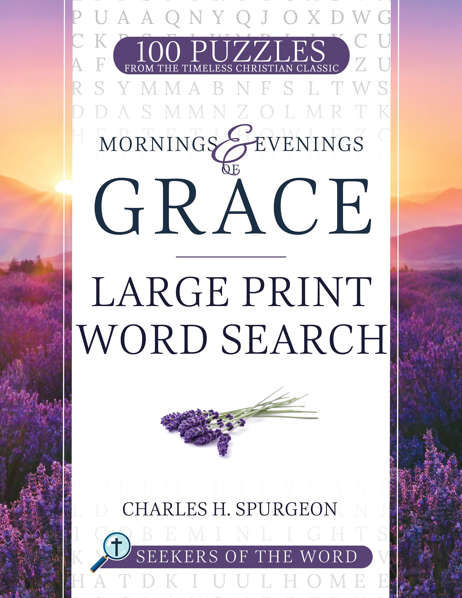Mornings and Evenings of Grace: Large Print Word Search (Seekers of the Word Series)
