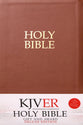 KJVER Gift and Award Holy Bible Deluxe Edition Coffee Brown (Red Letter Edition)