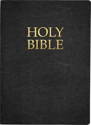 KJVER Holy Bible Large Print Black Thumb Index (Red Letter Edition)