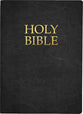 KJVER Holy Bible Large Print Black Thumb Index (Red Letter Edition)