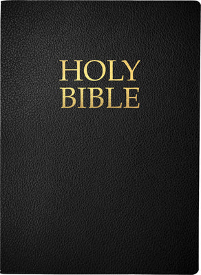 KJVER Holy Bible Large Print Black Thumb Index (Red Letter Edition)