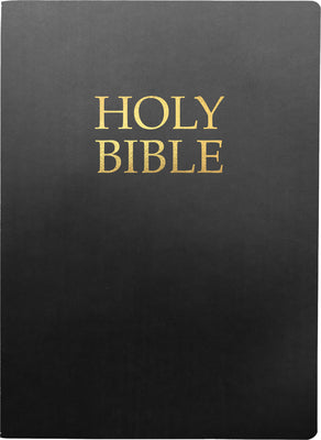 KJVER Holy Bible Large Print Black (Red Letter Edition)