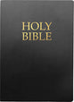 KJVER Holy Bible Large Print Black (Red Letter Edition)