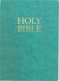 KJVER Holy Bible Large Print Coastal Blue (Red Letter Edition)