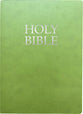 KJVER Holy Bible Large Print Olive Green (Red Letter Edition)
