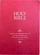 KJVER Holy Bible Delight Yourself in the Lord Life Verse Edition Large Print Berry Pink (Red Letter Edition)