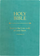 KJVER Holy Bible Trust in the Lord Life Verse Edition Large Print Costal Blue (Red Letter Edition)
