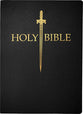 KJV Sword Bible, Large Print, Black, Thumb Index, 1611 Version (Red Letter Edition)