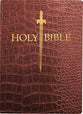 KJV Sword Bible, Large Print, Walnut Alligator, Thumb Index, 1611 Version (Red Letter Edition)