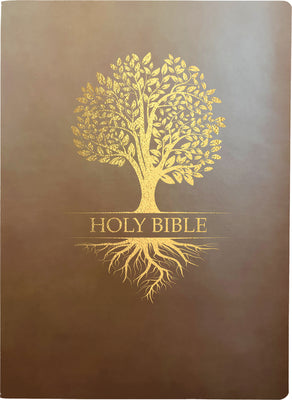 KJV Family Legacy Holy Bible, Large Print, Coffee Brown, 1611 Version (Red Letter Edition)