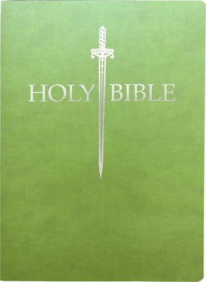 KJV Sword Bible, Large Print, Olive Green, 1611 Version (Red Letter Edition)