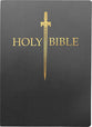 KJV Sword Bible, Large Print, Black, 1611 Version (Red Letter Edition)