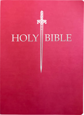 KJV Sword Bible, Large Print, Berry Pink, 1611 Version (Red Letter Edition)