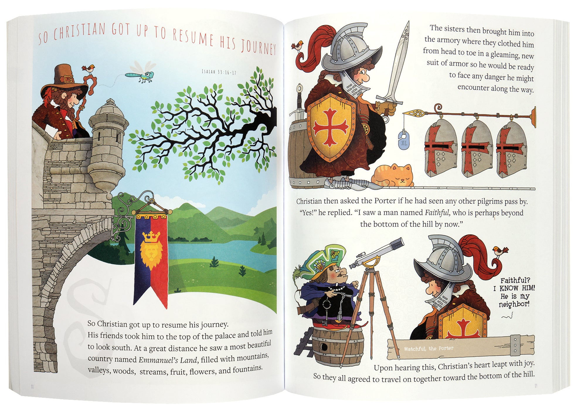 The Pilgrim's Progress Illustrated Adventure for Kids: A Retelling of John Bunyan's Classic Tale