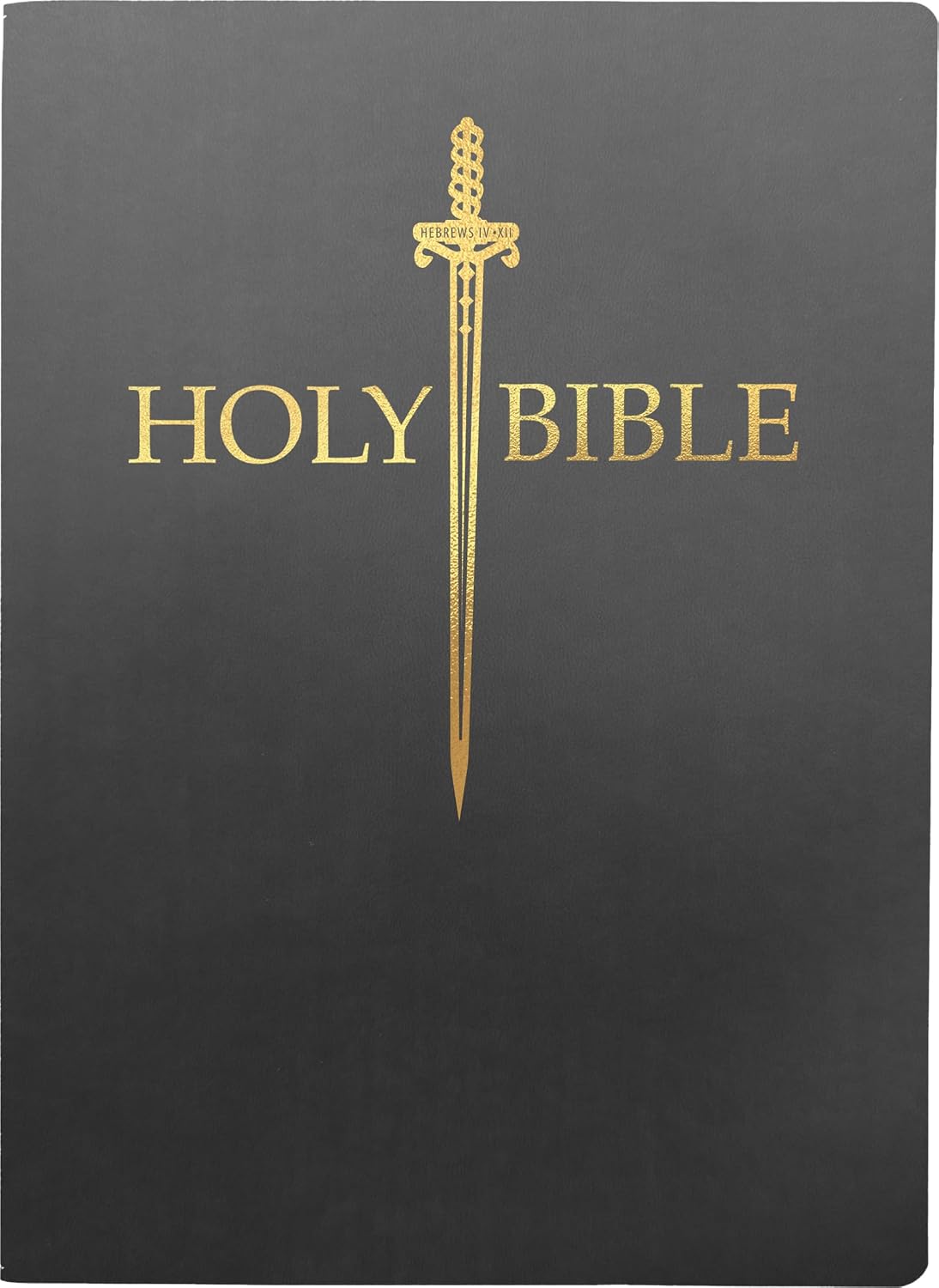 KJV Sword Bible Giant Print Black Indexed (Red Letter Edition)