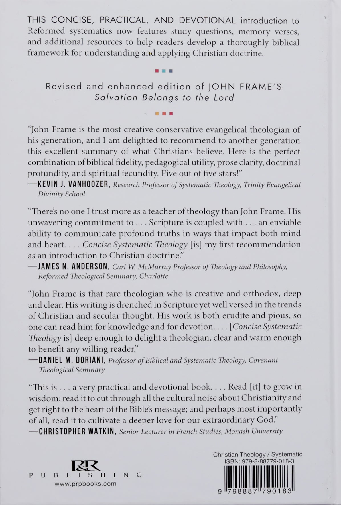 Concise Systematic Theology: An Introduction to Christian Belief