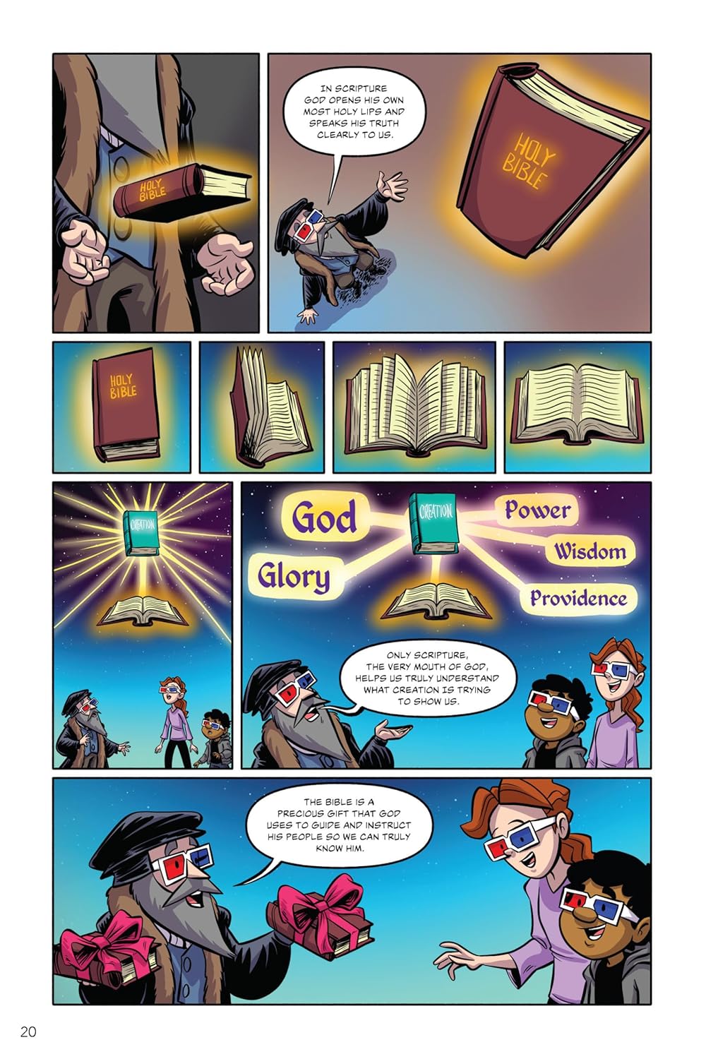 The Word of God (Graphic Novel): Chapters 6-9 (#2 in John Calvin’s Illustrated Institutes Series)