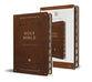 KJV Holy Bible, Giant Print, Brown, Thumb Index (Red Letter Edition)