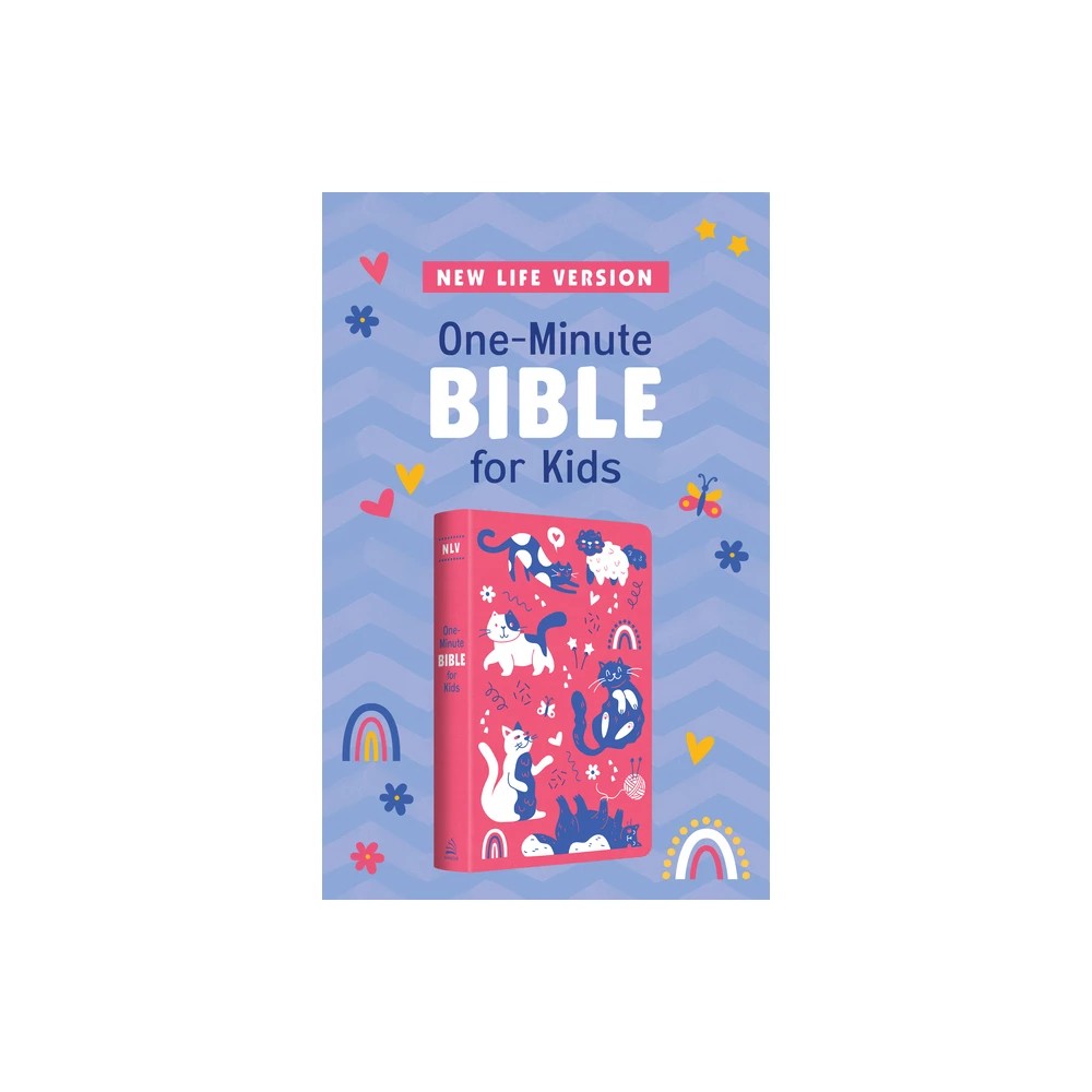 NLV One-Minute Bible for Kids, Pink Cats (New Life Version)