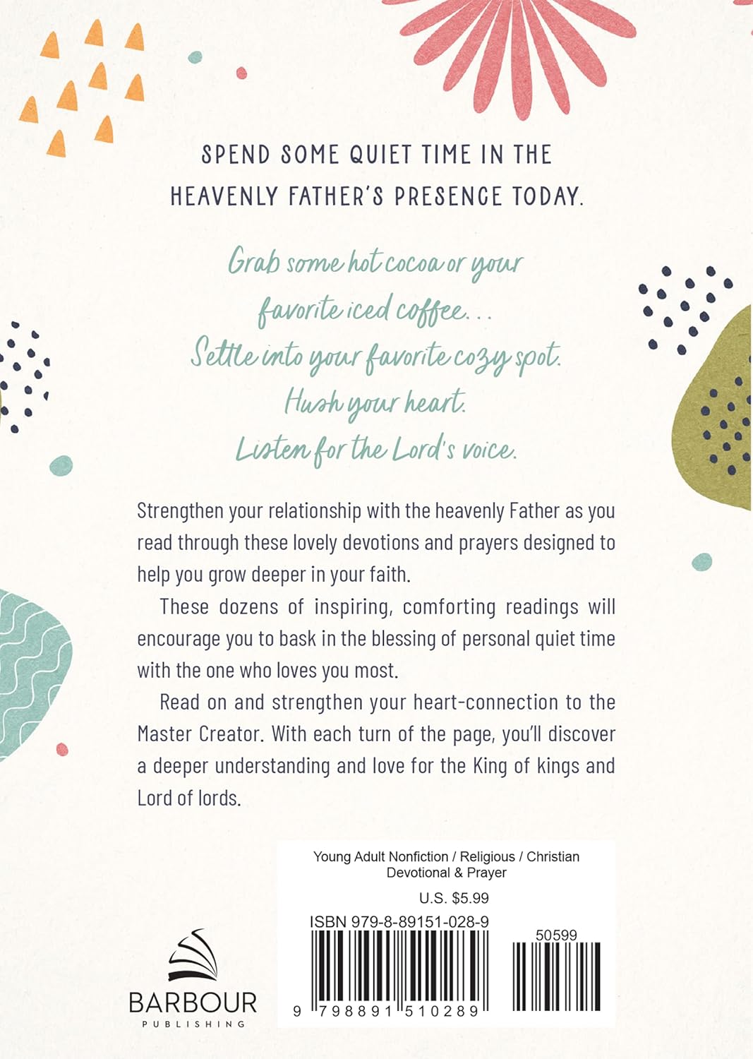 Quiet-Time Devotions for Teen Girls: 180 Days of Comforting Inspiration