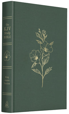 KJV Study Bible, Sage Bouquet (Red Letter Edition)