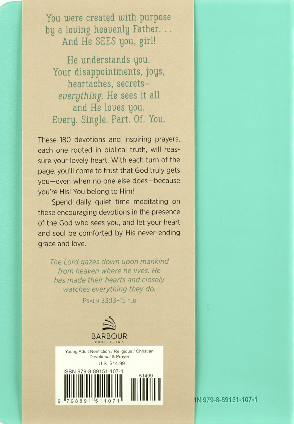 Seen: Devotions to Cultivate a Teen Girl's Faith