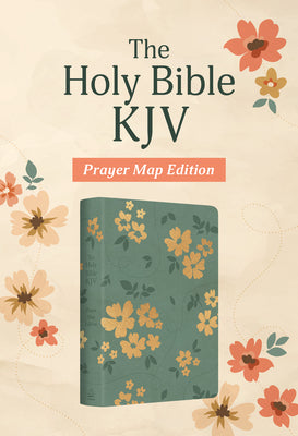 KJV Holy Bible: Prayer Map Edition