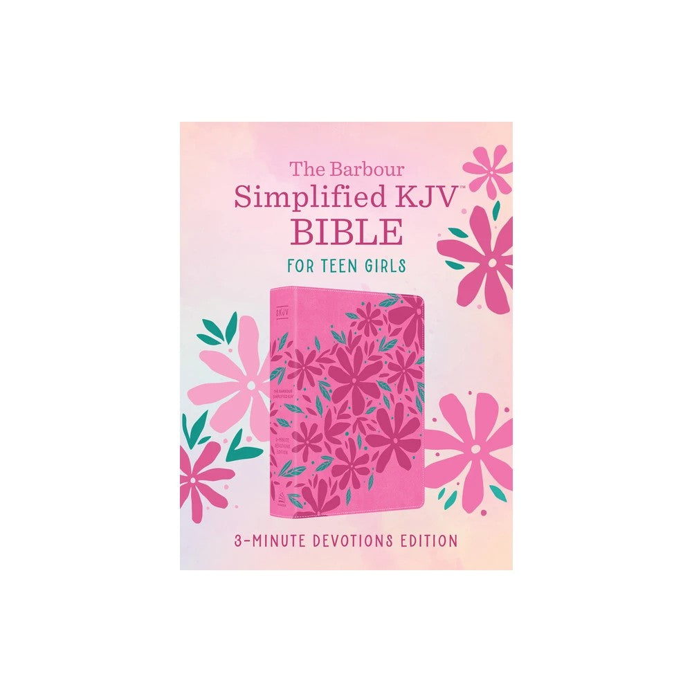 Simplified KJV Bible for Teen Girls, 3-Minute Devotions Edition