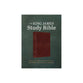 KJV The King James Study Bible Brown