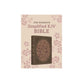 Simplified KJV Bible Deluxe Edition (Brown & Rose Floral Inset)