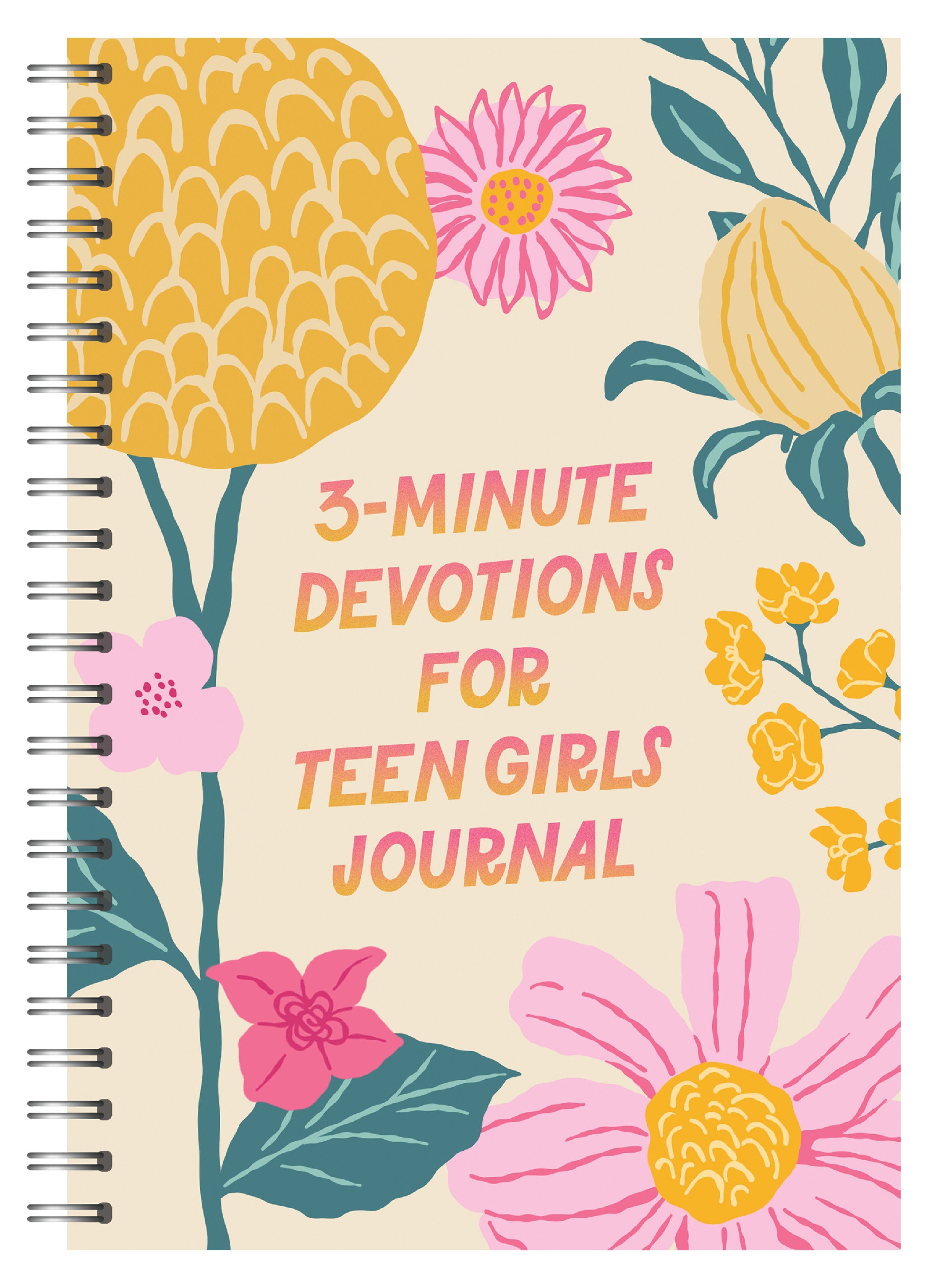3-Minute Daily Devotions for Teen Girls Journal (3 Minute Devotions Series)
