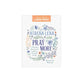 Stress Less, Pray More (Large Print): A Woman's Devotional Guide to Tranquil Living