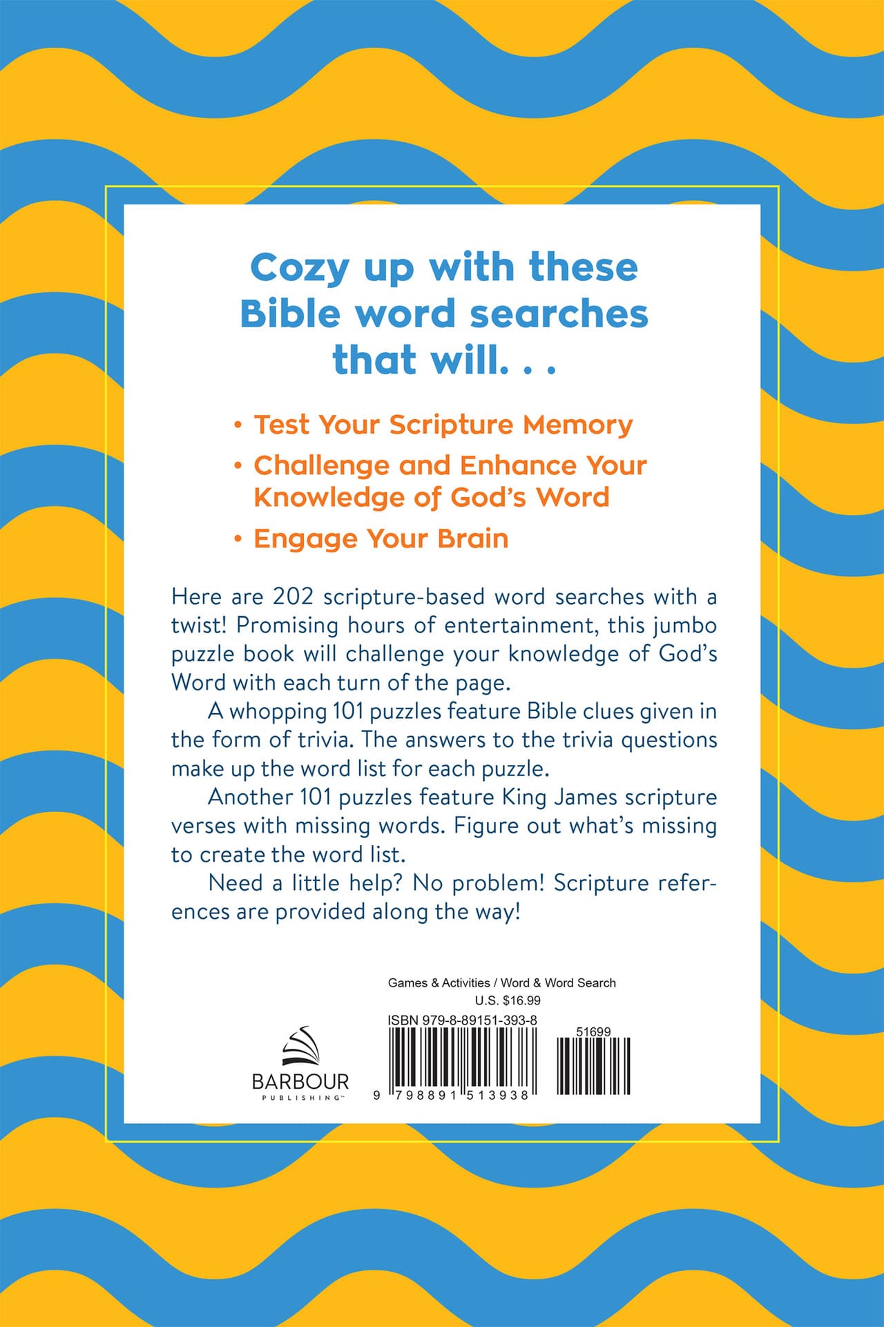 Jumbo Bible Word Searches: 202 Puzzles with a Trivia Twist