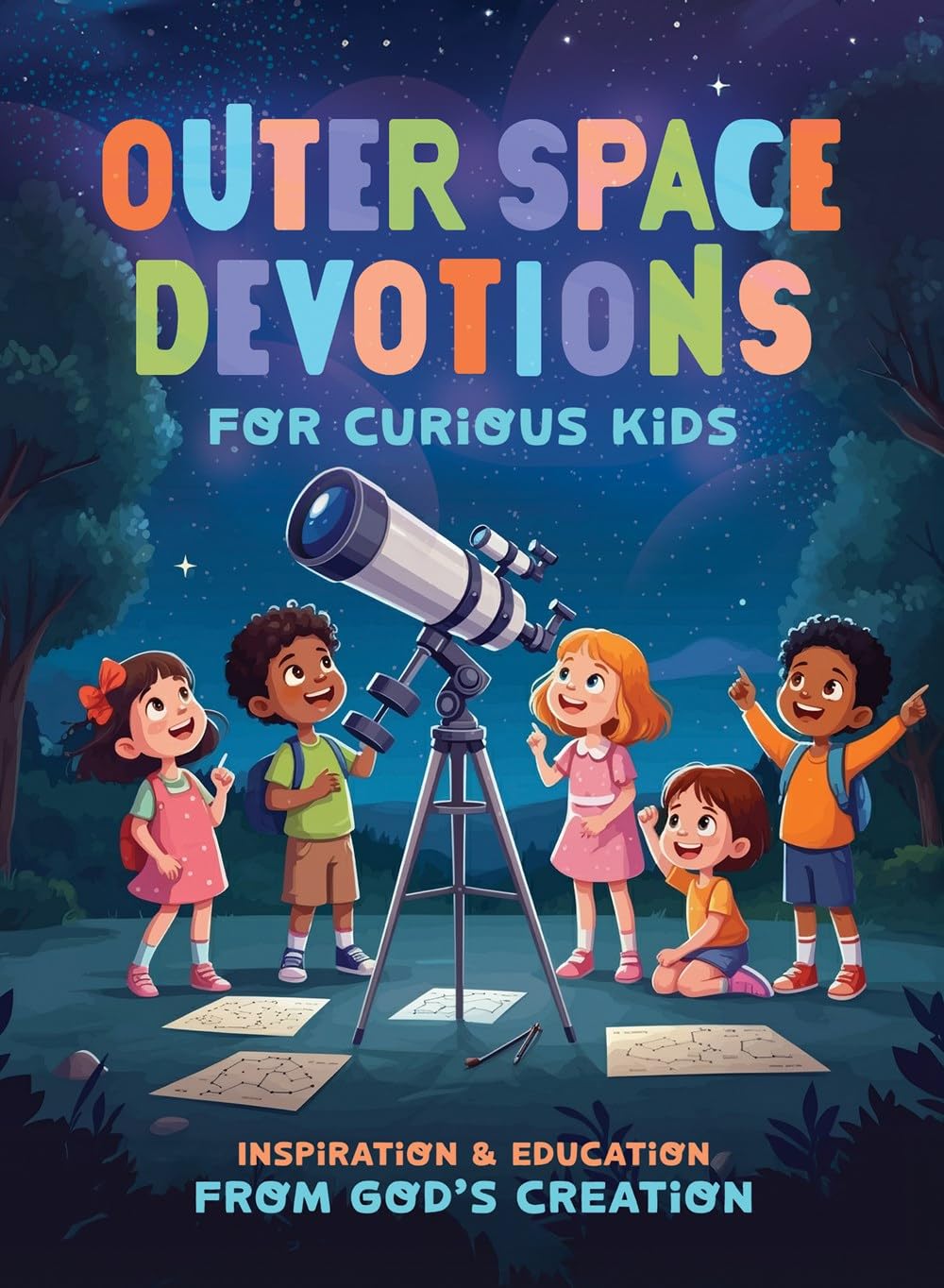 Outer Space Devotions for Curious Kids: Inspiration and Education from God's Creation