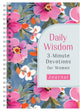 Daily Wisdom: 3-Minute Devotions for Women Journal (3-Minute Devotions Series)