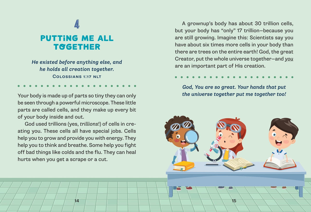 The Human Body Devotions for Curious Kids: Inspiration and Education from God's Creation