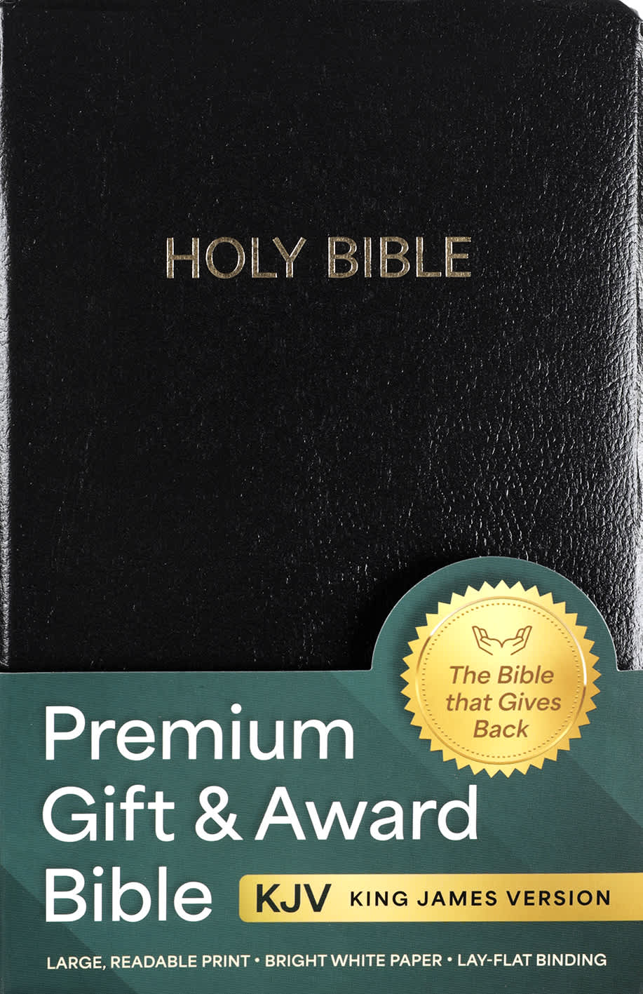 KJV Premium Gift and Award Bible, Black (Red Letter Edition)